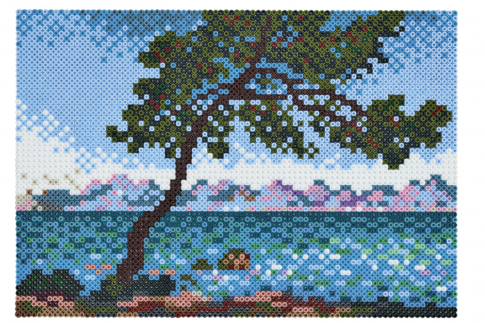 Set cu mărgele Hama midi artă - Claude Monet [2]