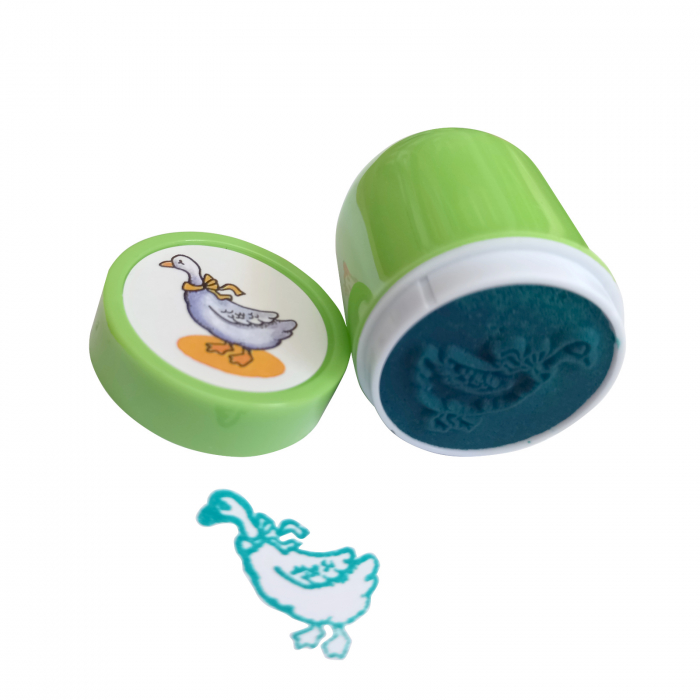 Set de 10 ștampile cu animale, diametru 3 cm [7]