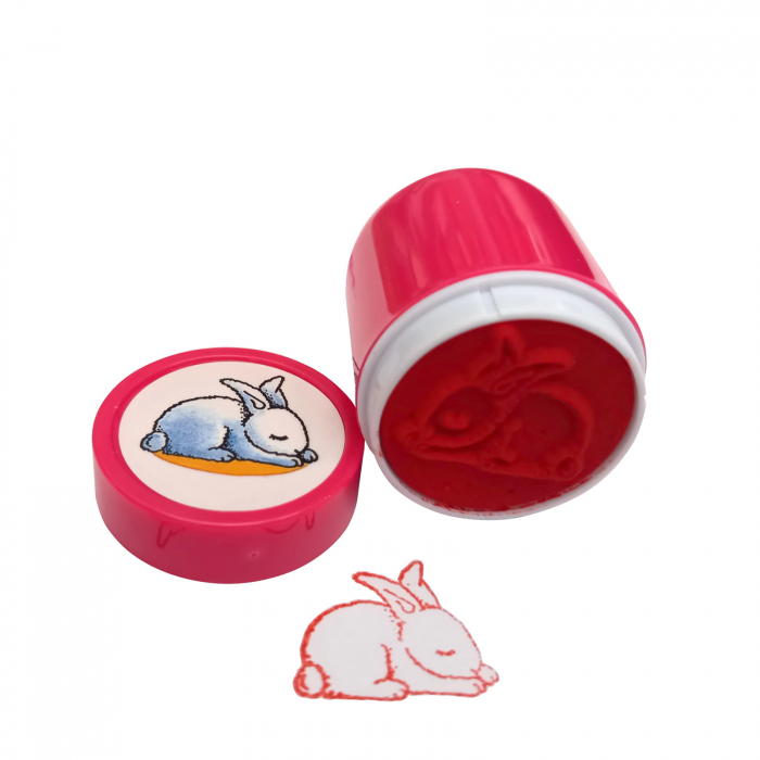 Set de 10 ștampile cu animale, diametru 3 cm [12]