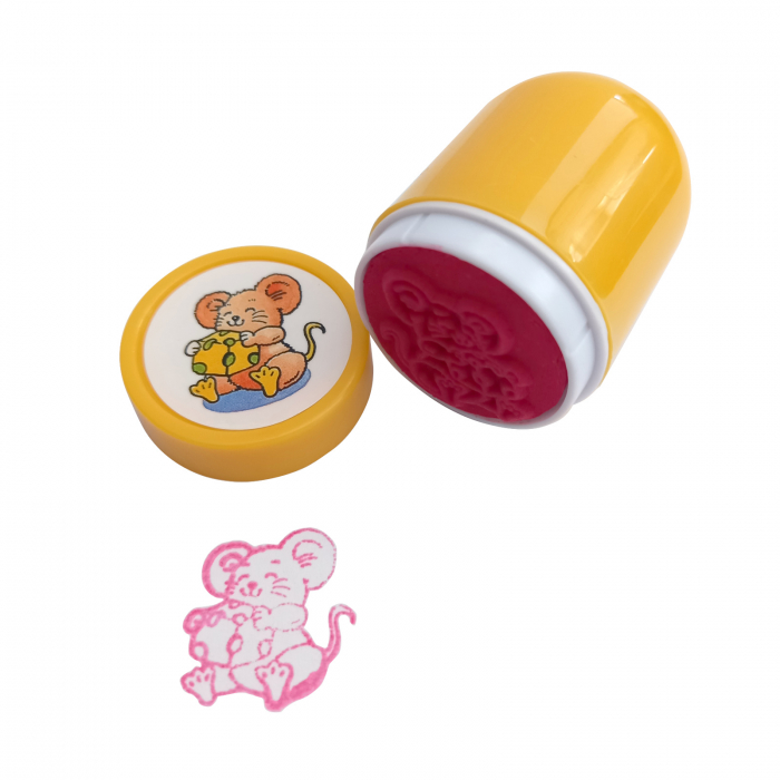 Set de 10 ștampile cu animale, diametru 3 cm [10]
