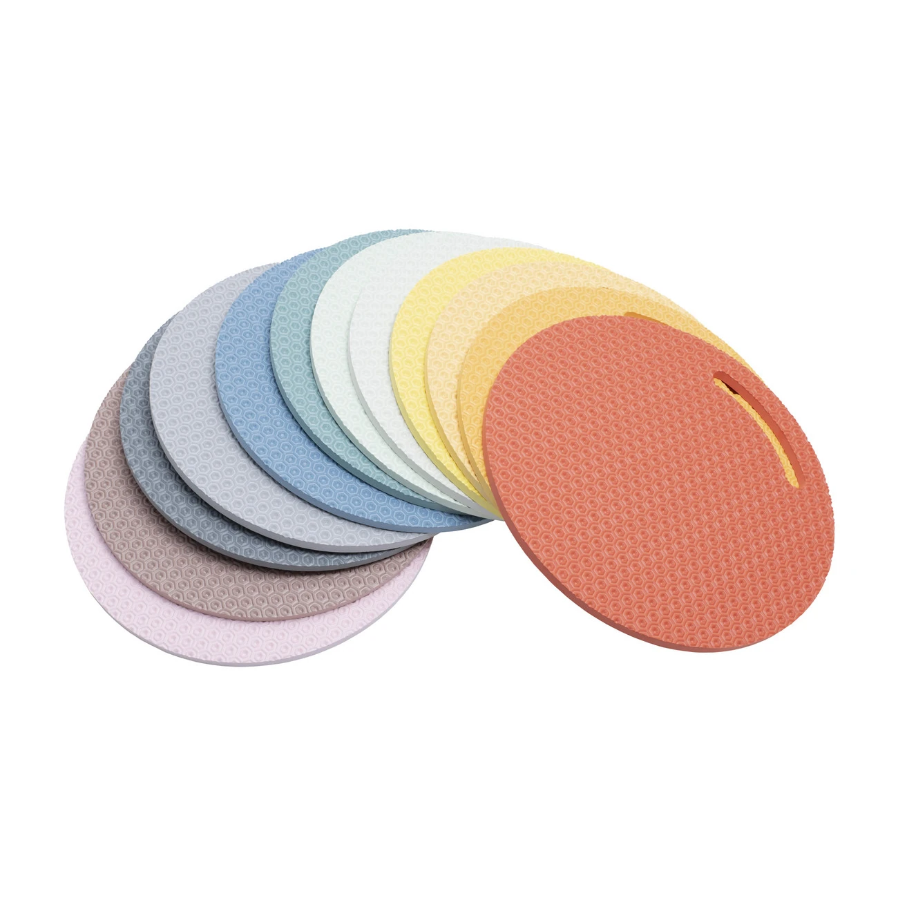 Set de 12 covorașe pentru șezut - culori pastel [1]