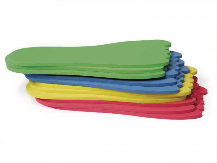 Set de 12 urme de picioare din EVA [2]