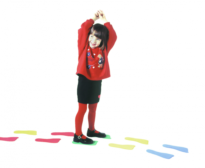 Set de 12 urme de picioare din EVA [3]