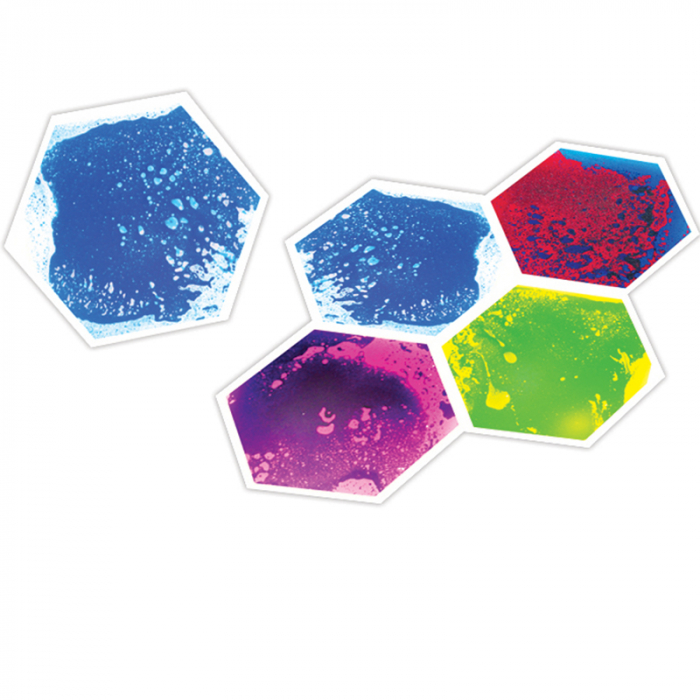 Set de 4 plăci senzoriale cu gel - hexagon [2]