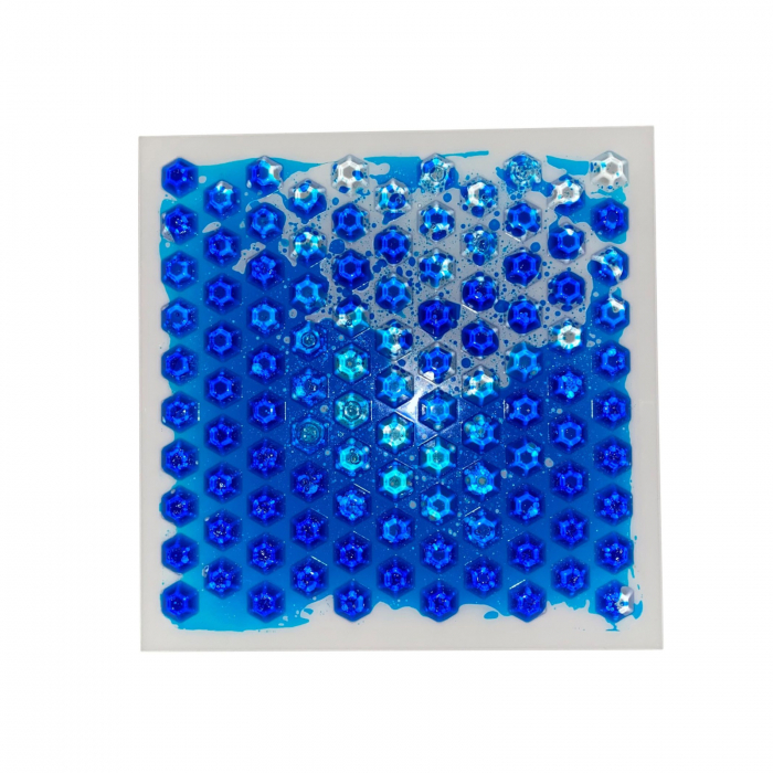 Set de 6 plăci senzoriale cu lichid texturat - 30 cm [13]
