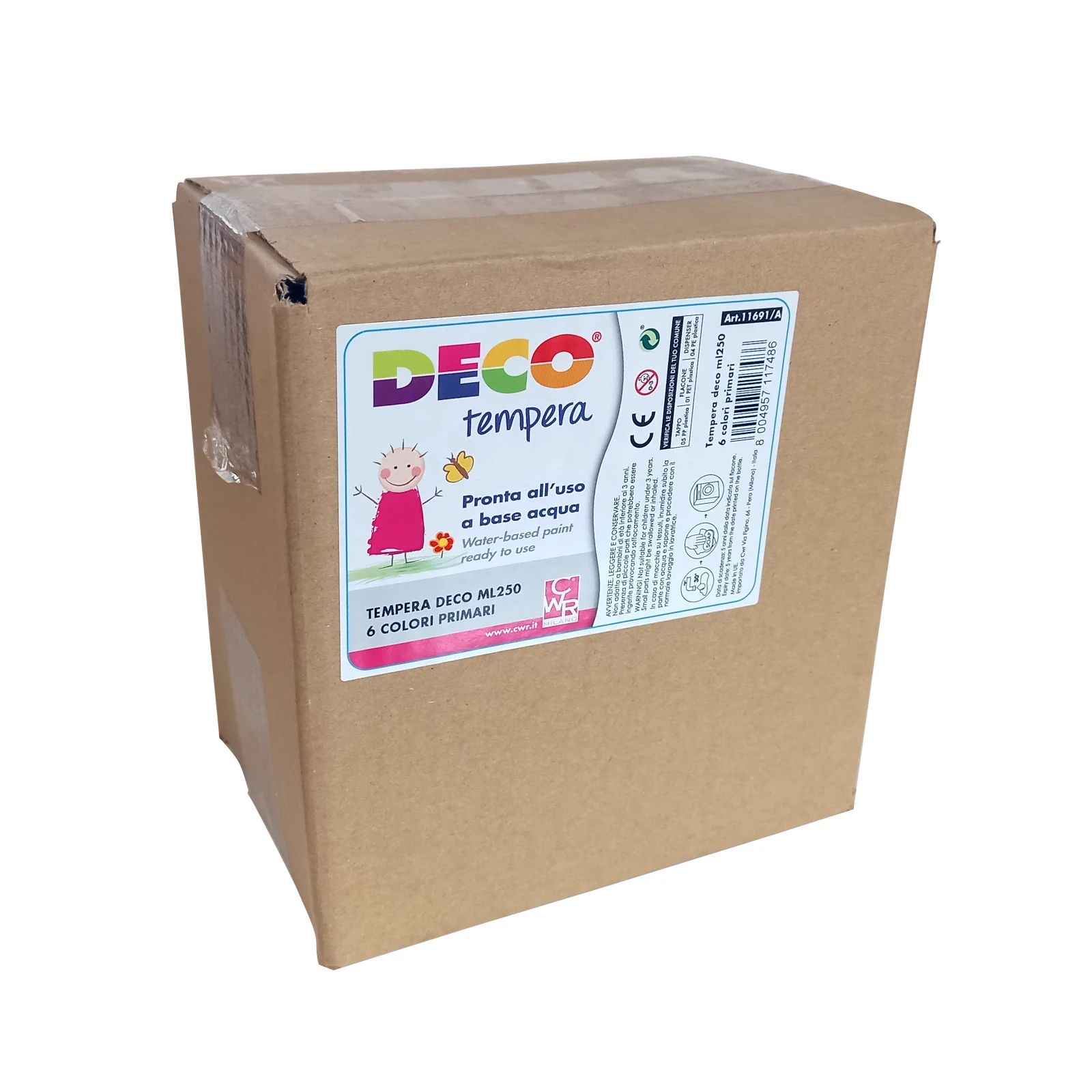 Set de 6 tempera de 250 ml - culori primare [2]