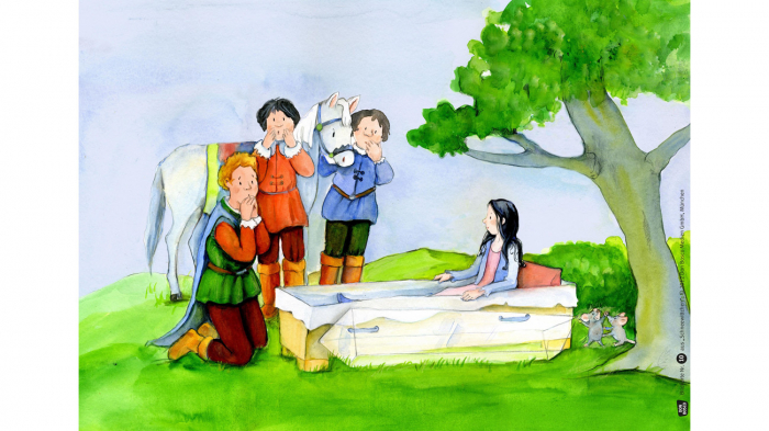 Set de carduri ilustrate Kamishibai - Albă ca zăpada [3]