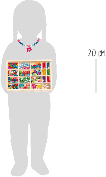 Set mărgele de înșirat din lemn [3]