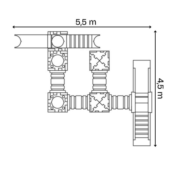 Set modular de joacă model M2000 [8]