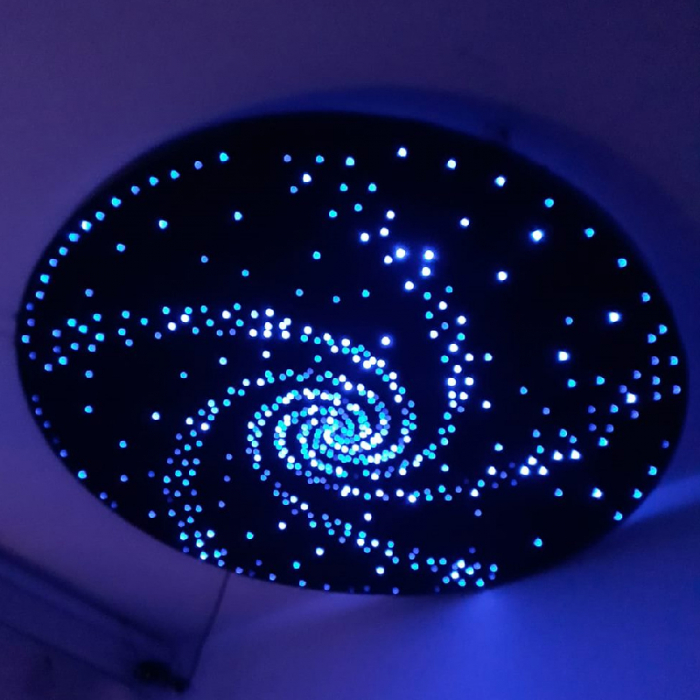 Galaxia - ecran de tavan cu fibră optică [3]