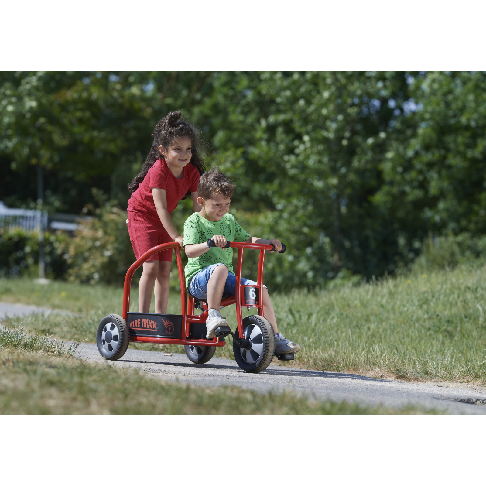 Tricicletă Mașină de pompieri [3]