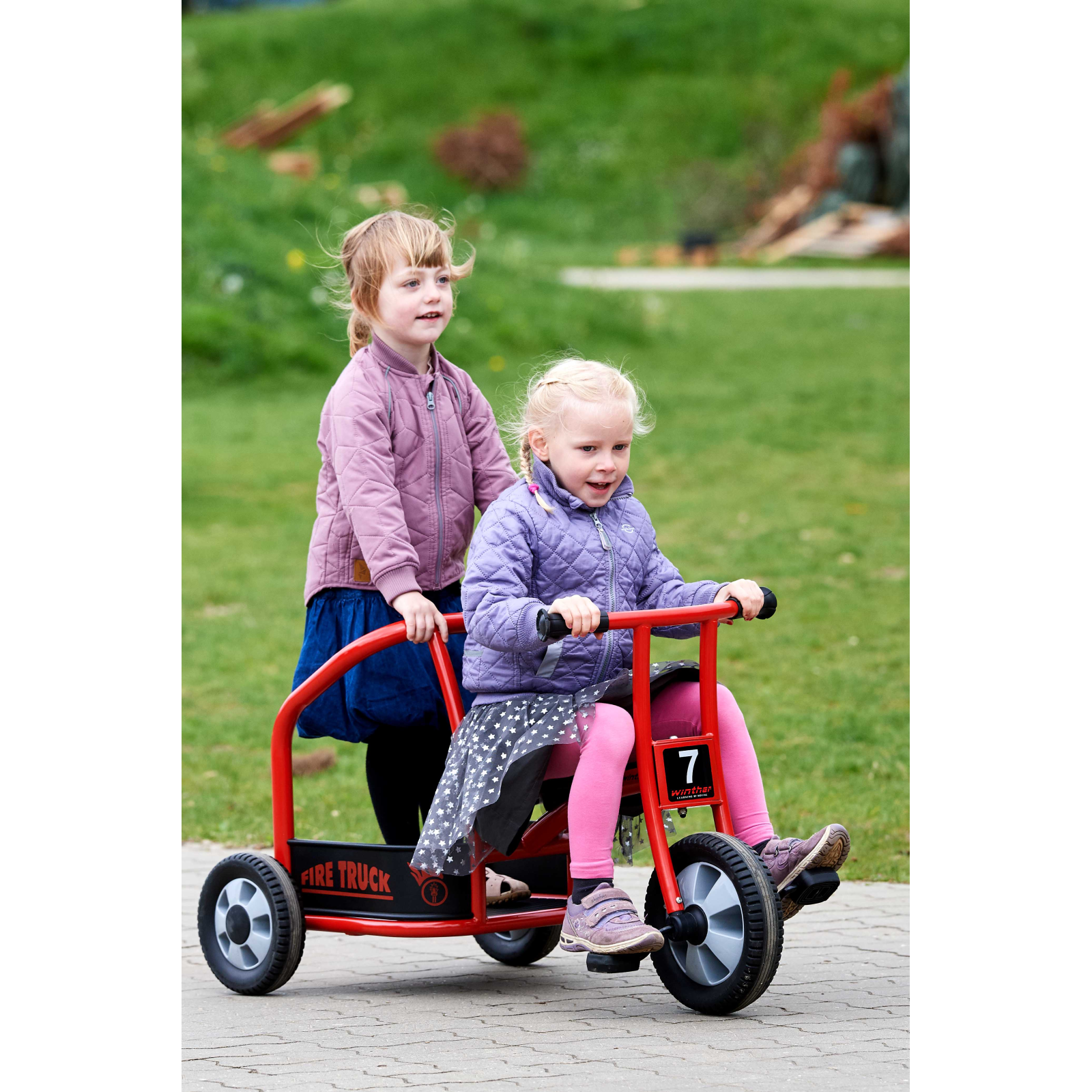 Tricicletă Mașină de pompieri [7]