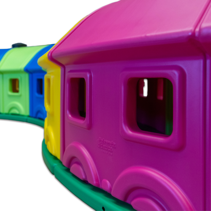 Tunel modular de jucărie cu vagoane – Model B [5]