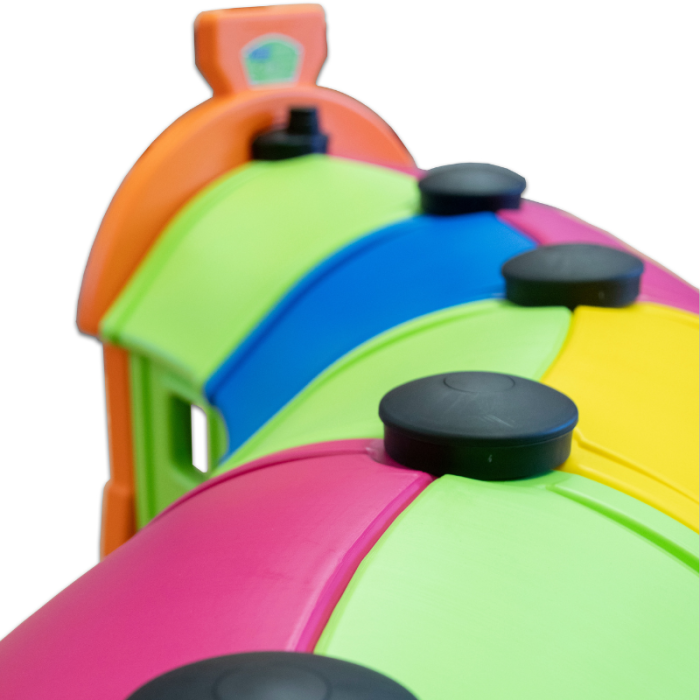 Tunel modular de jucărie cu vagoane - set de 8 vagoane [7]