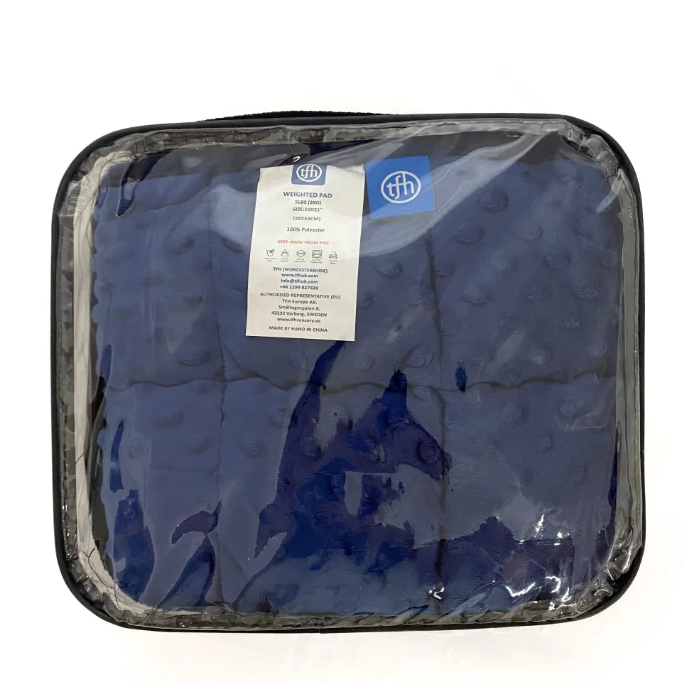 Pernă senzorială ponderată de 50x50 cm, 2 kg [8]