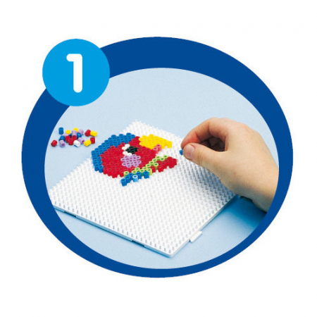 Planșetă pentru mărgele Hama midi - barca cu pânze [2]