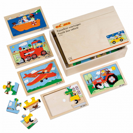 Produse - Puzzle cu vehicule