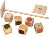 Dezvoltarea limbajului - Cuburi tactile