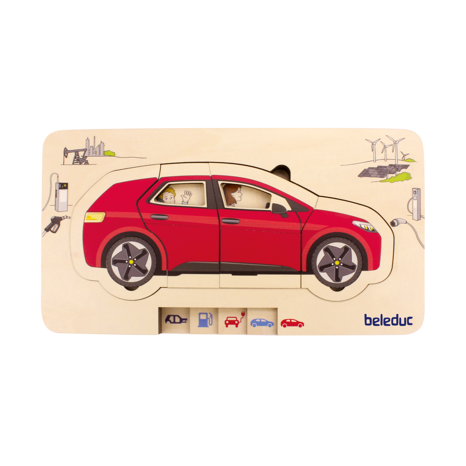 Puzzle stratificat auto cu motor electric și termic [1]