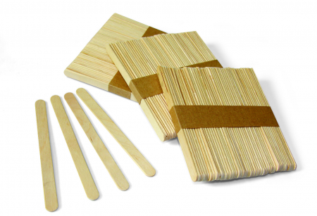 Diverse materiale mici - Bețe de înghețată, 11,5 x 1 cm, set de 50