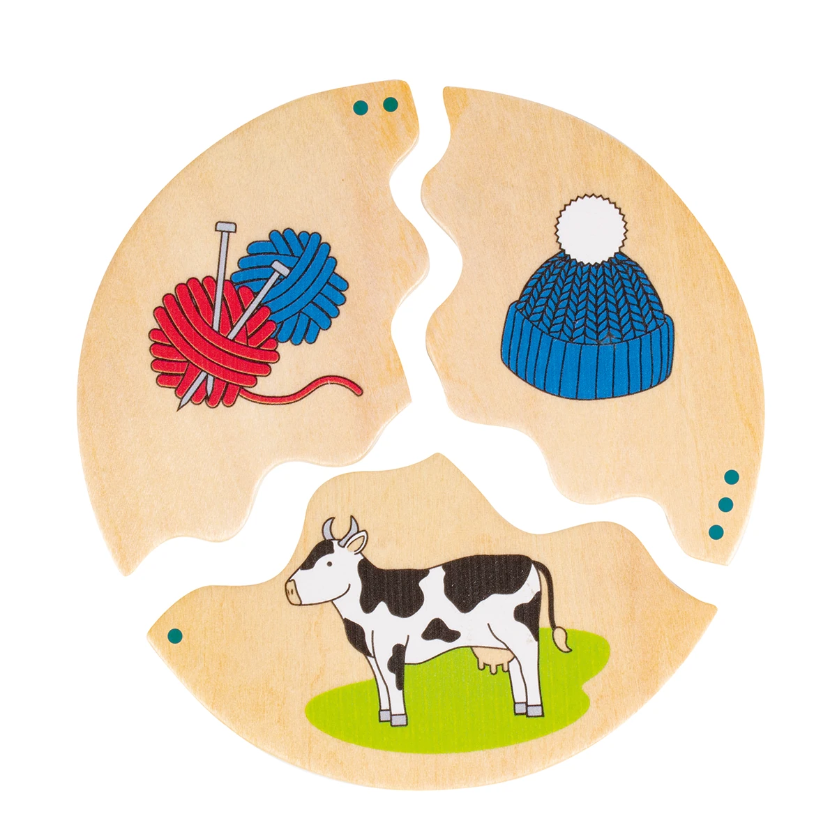 Puzzle educațional din lemn - etapele producției și originea lucrurilor [5]