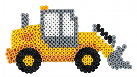 4000 mărgele HAMA MIDI în cutie CAMION [3]