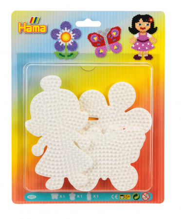 Seturi MIDI in blister - Set de 3 planșete de lucru Hama Midi, PRIMĂVARA
