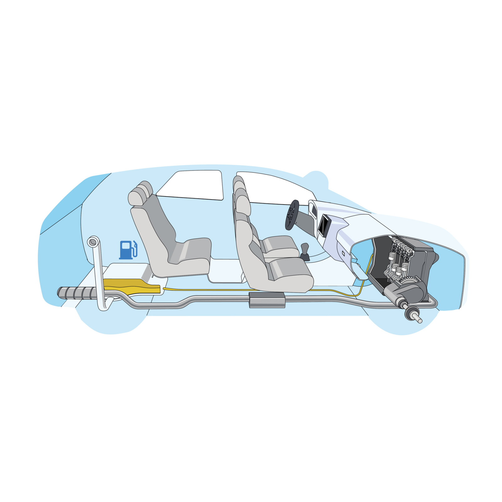 Puzzle stratificat auto cu motor electric și termic [10]