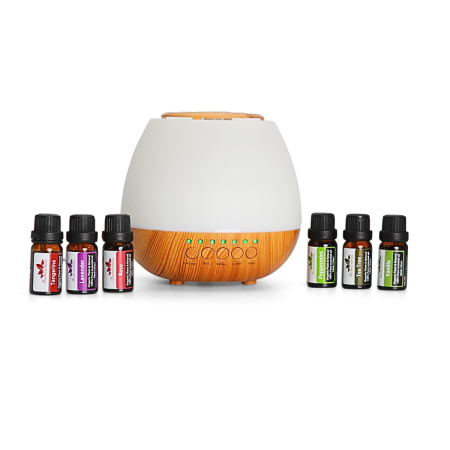 Difuzor aromaterapie multifuncțional cu lampă LED și boxă bluetooth [6]
