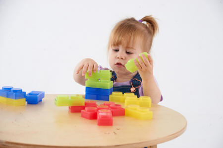Set de 24 cuburi de construcții moi SiliShapes® [5]