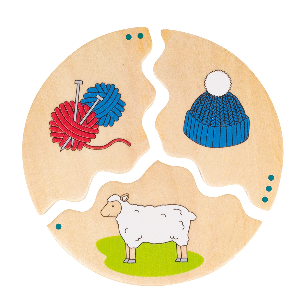 Puzzle educațional din lemn - etapele producției și originea lucrurilor [4]