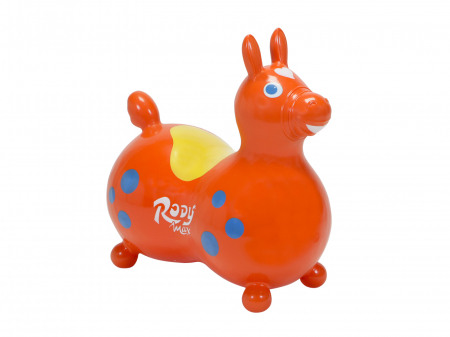 Echilibru - Căluțul săltăreț Rody Max portocaliu