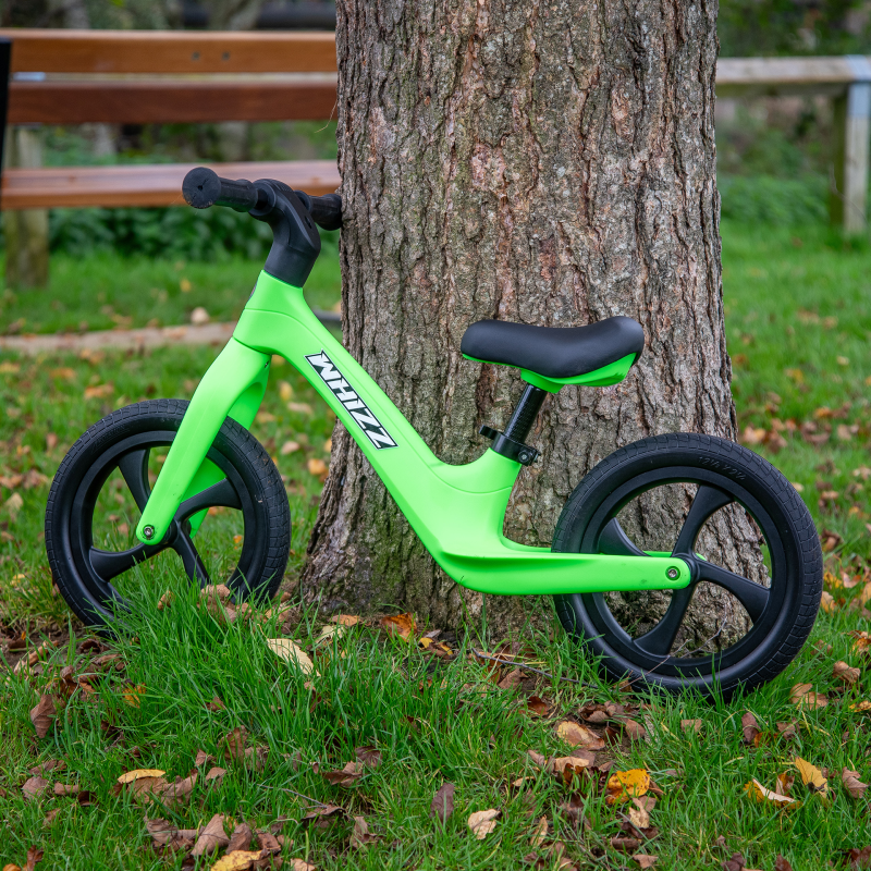 Bicicleta de echilibru fără pedale WHIZZ verde [3]