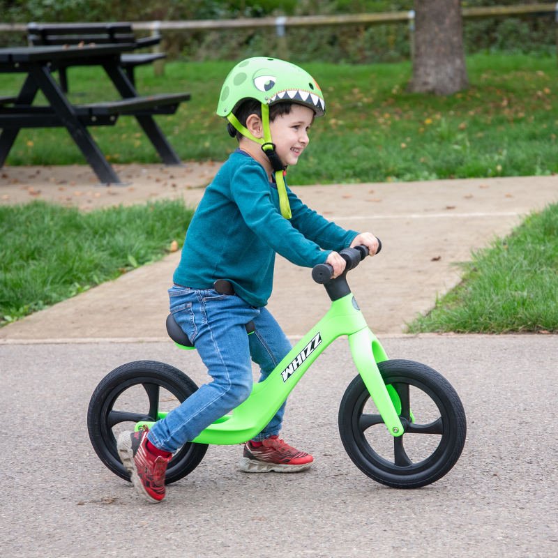 Bicicleta de echilibru fără pedale WHIZZ verde [2]