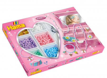 Bijuterii din mărgele Hama midi în cutie cadou [1]