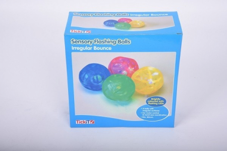 Bile senzoriale sclipitoare neregulate, set de 4 [1]
