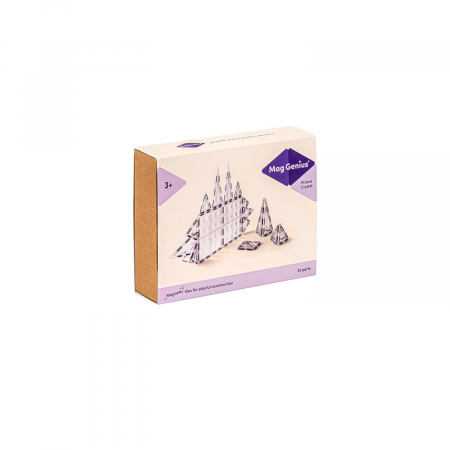 Magnetism - Blocuri magnetice de construcție Crystal, set de 32 de piese