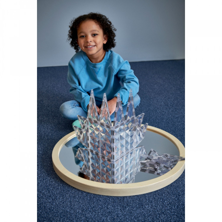 Blocuri magnetice de construcție Crystal, set de 32 de piese [3]