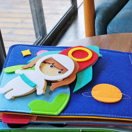 Carte educativă Montessori cu activități senzoriale [6]