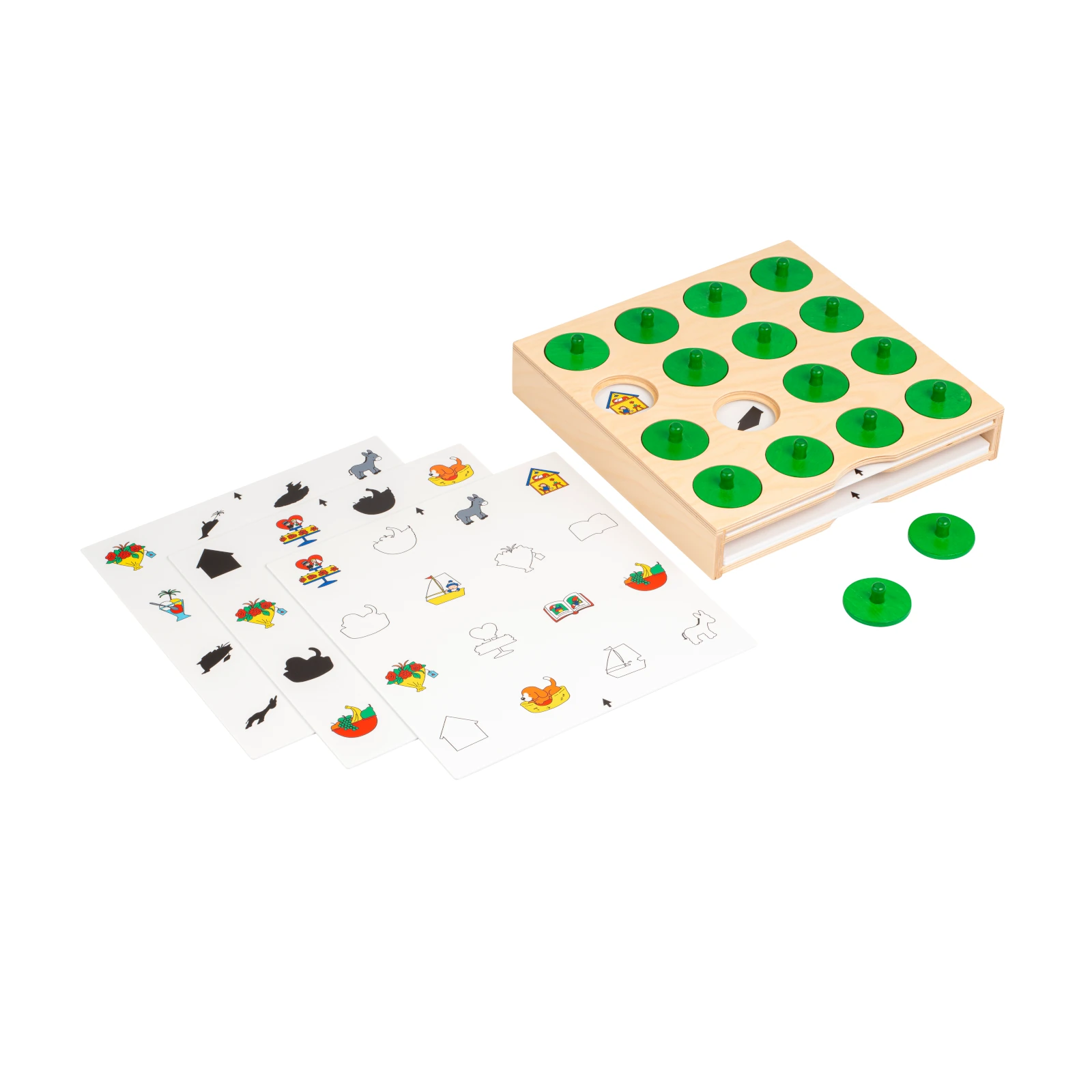 Sortare si numarare - Caută și găsește – umbre și contururi