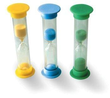Sortare si numarare - Clepsidre MICI 3 buc/set