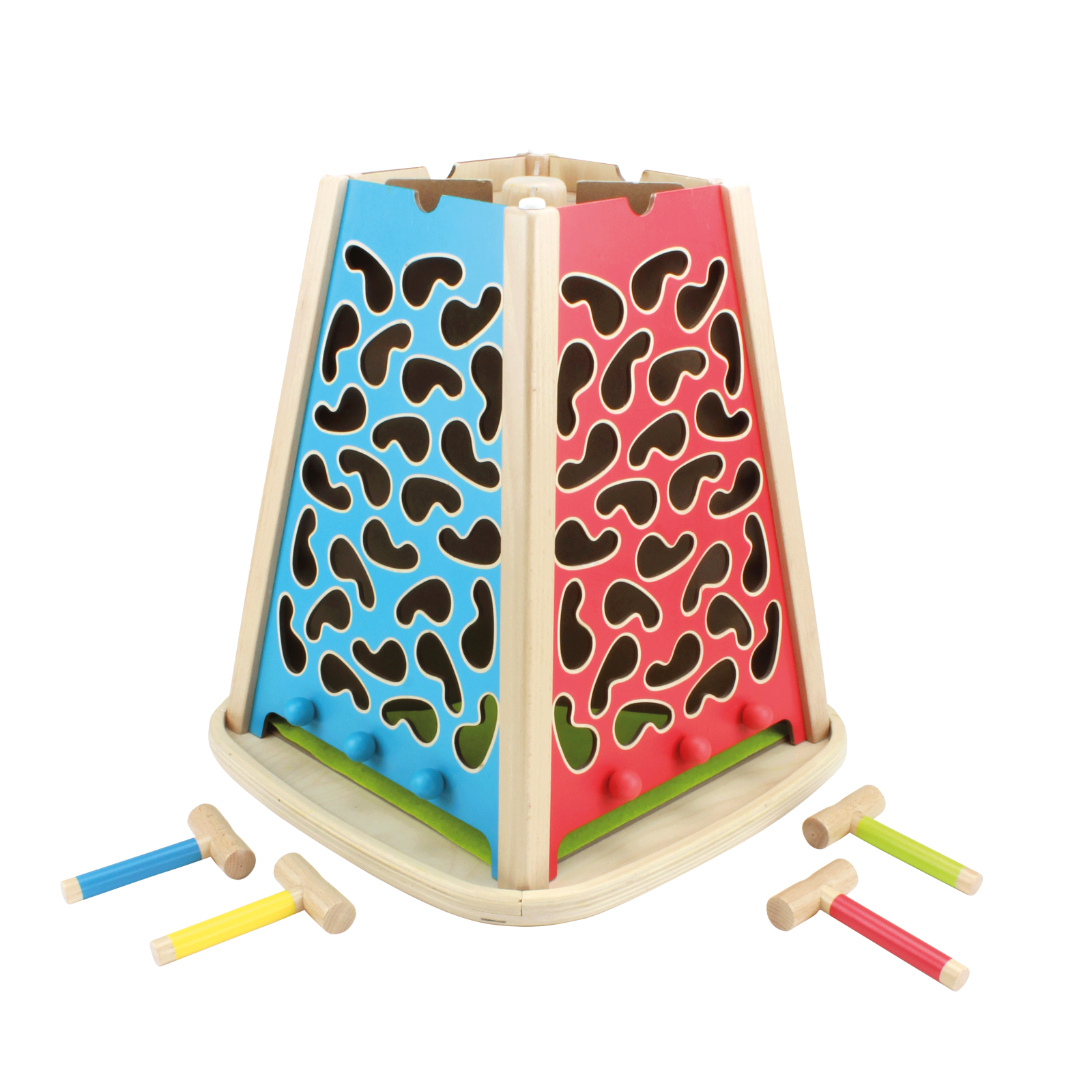 Motricitate fina - Climb - joc educativ din lemn cu alpinism pe perete