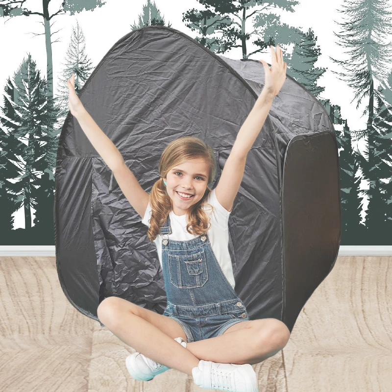 Cort senzorial negru instant întro geantă de transport [4]