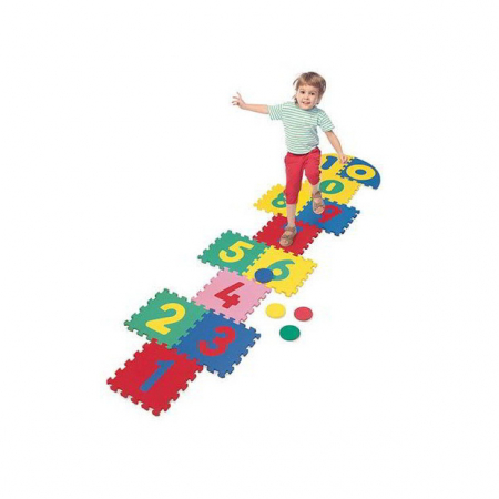 Spații de joacă - Covor puzzle maxi - șotron
