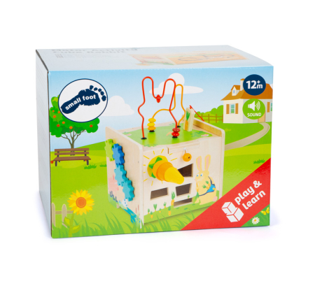 Cub de activități din lemn - Iepuraș [9]