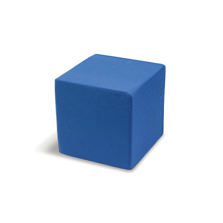 Trasee și module din burete - Cub psihomotor din spumă 30x30 cm cu husă textilă