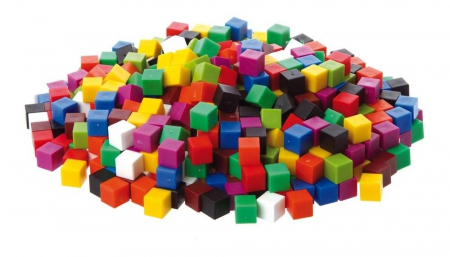 Matematica - Set de 1000 de cuburi de 1 cm cub