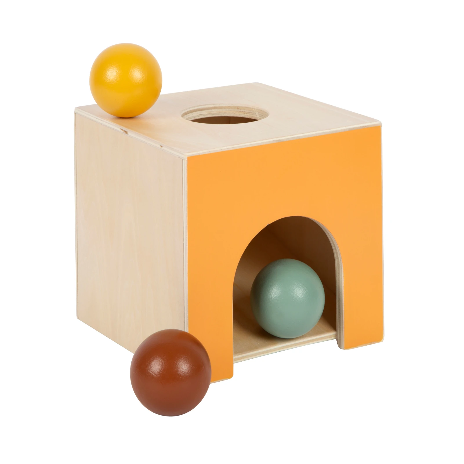 Montessori - Cutie cu bile Montessori