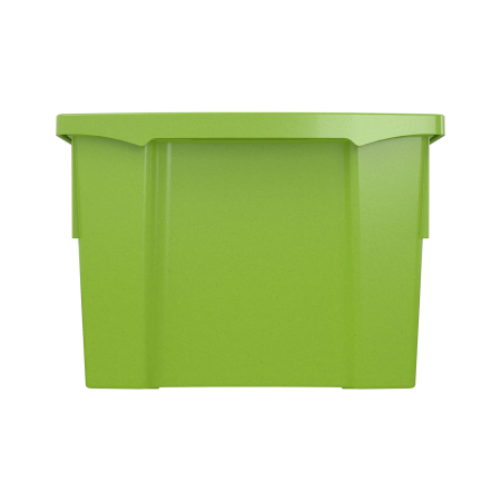 Cutie de depozitare stivuibilă pentru școală și grădiniță, mărimea L - verde [1]