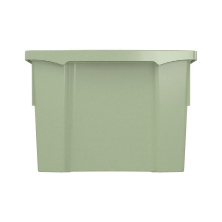 Cutie de depozitare stivuibilă pentru școală și grădiniță, mărimea L - verde pastel [1]